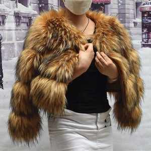 TrendySi Fur Coat