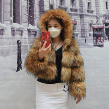 Load image into Gallery viewer, TrendySi Fur Coat